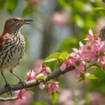 what is the state bird of georgia - the brown thrasher
