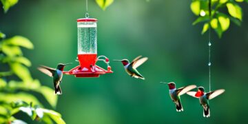 When to put out hummingbird feeders in missouri